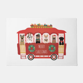 God jul Hundar Helgdag Trolly