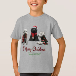 God jul Hundar T Shirt