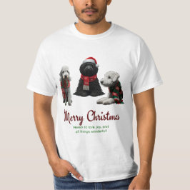 God jul Hundar T Shirt