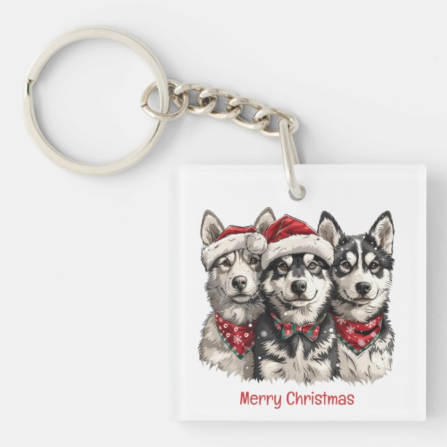 God jul Husky Hundar (Framsidan)