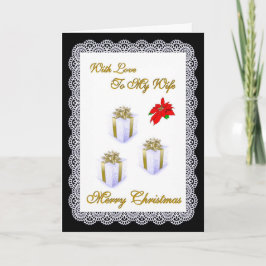 God jul/hustru helgkort