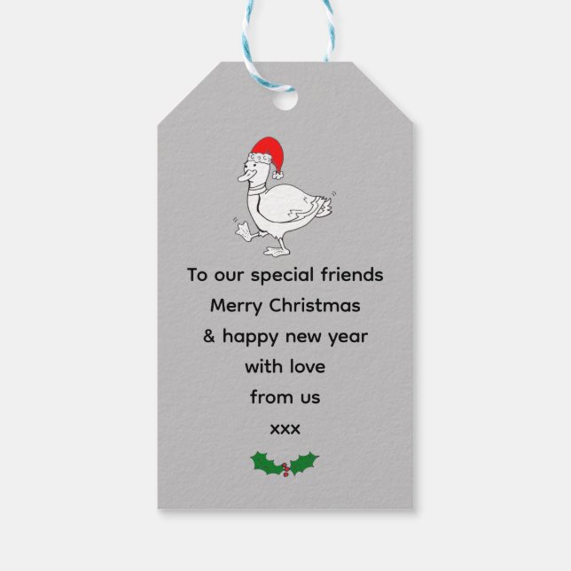 God jul i Ankor Presentetikett (Baksidan)