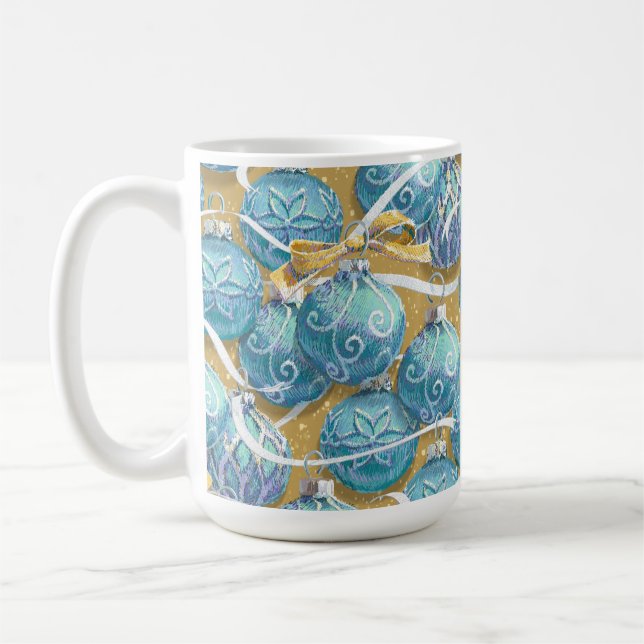 God jul i Bollar Mugg (Vänster)