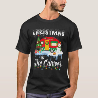 God jul i Camper Camping RV-julen T Shirt