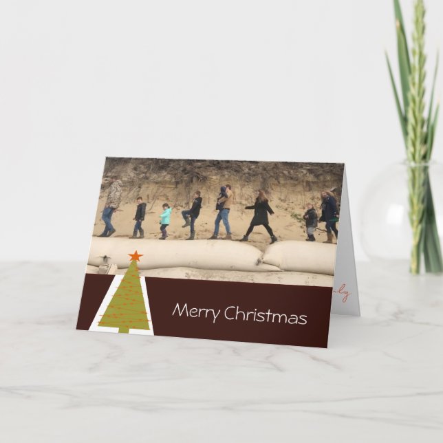 GOD JUL i ELEGANT  Helgkort (Framsida)