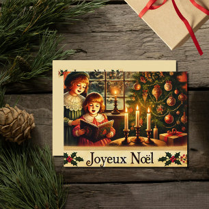 GOD JUL i FRANSK Julkort