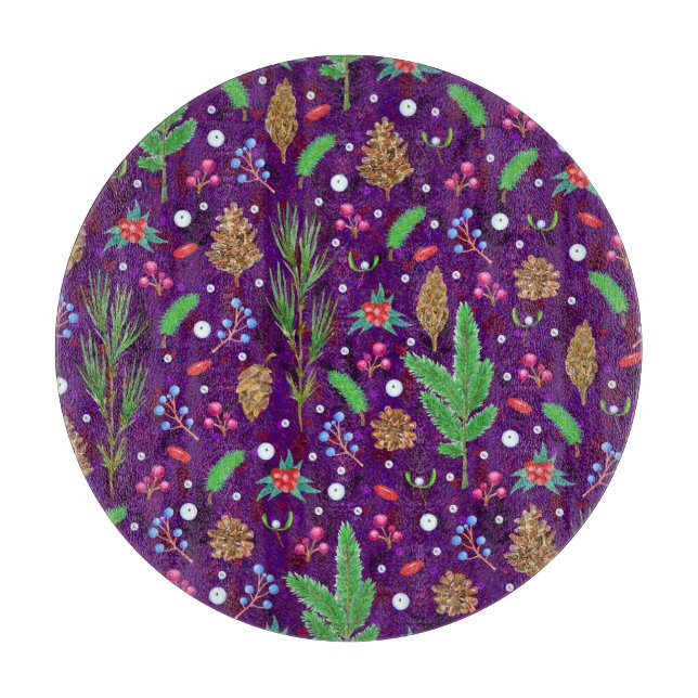 God jul i Gräs Cones: Festive Seamless (Framsidan)