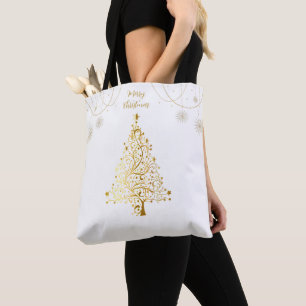 GOD JUL i GULD Tygkasse
