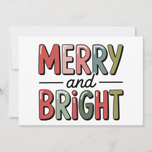 God jul i Julafton Helgdag Inbjudningar (Framsida)
