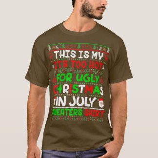 God jul i juli, Hawaii Beach Sum T Shirt