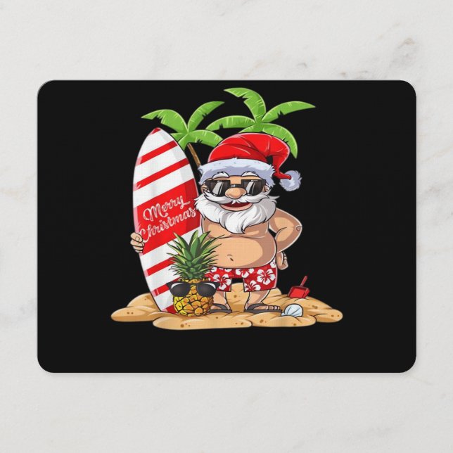 God Jul i Juli Nödvändig Inbjudningar (Framsida)