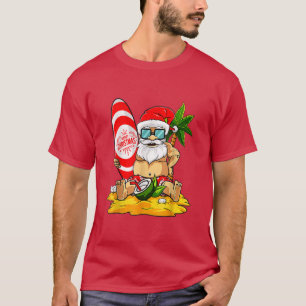 God jul i juli på Hawaiian Julafton T Shirt