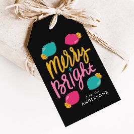 God jul i Ljus Helgdag Presentetikett