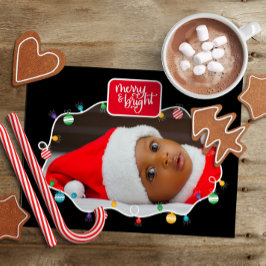 God jul i ljus och ljus (lägg till bild) Holida Helg Vykort