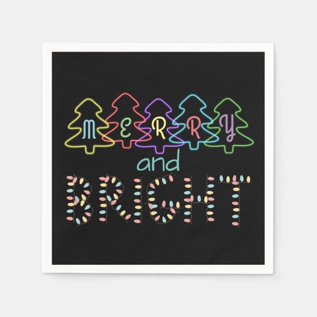 God jul i Ljus Pappersservett (Framsidan)