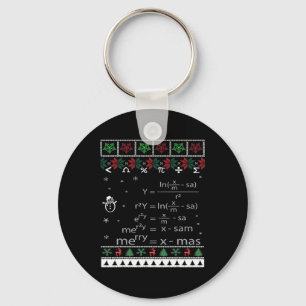 God jul i Math Eq Nyckelring