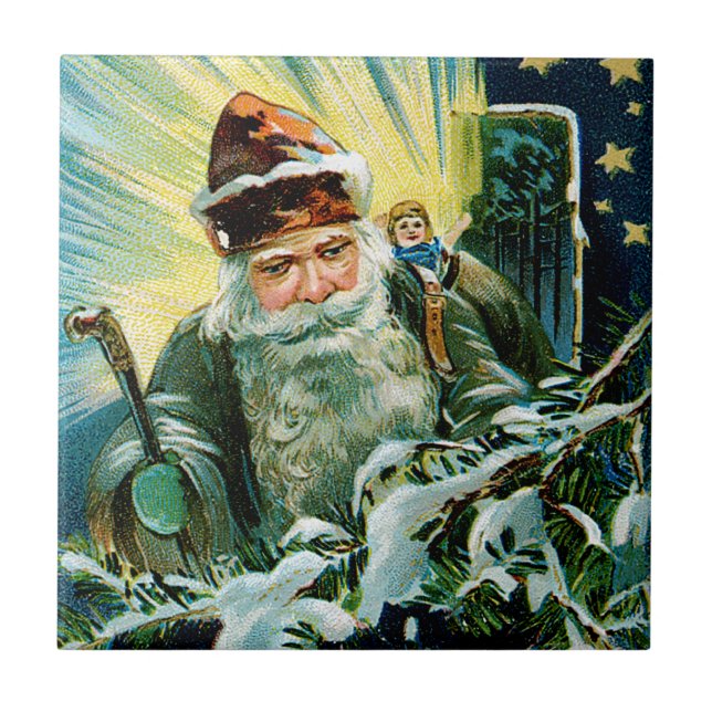 God jul i Önskemål Kakelplatta (Framsidan)