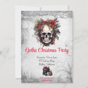 God jul i Party Inbjudningar