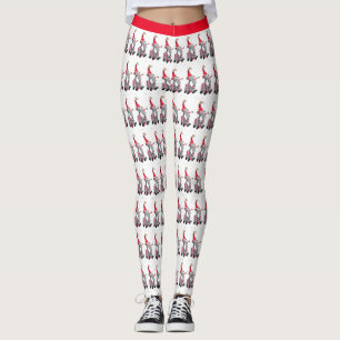 God jul i Råttor Leggings