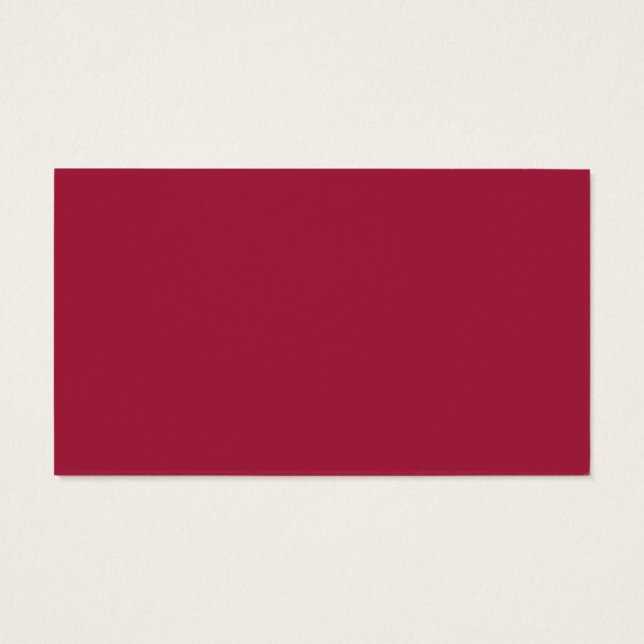 God jul i Red Gift Märkre Visitkort (Baksidan)