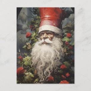God jul i Ro Bush Vykort