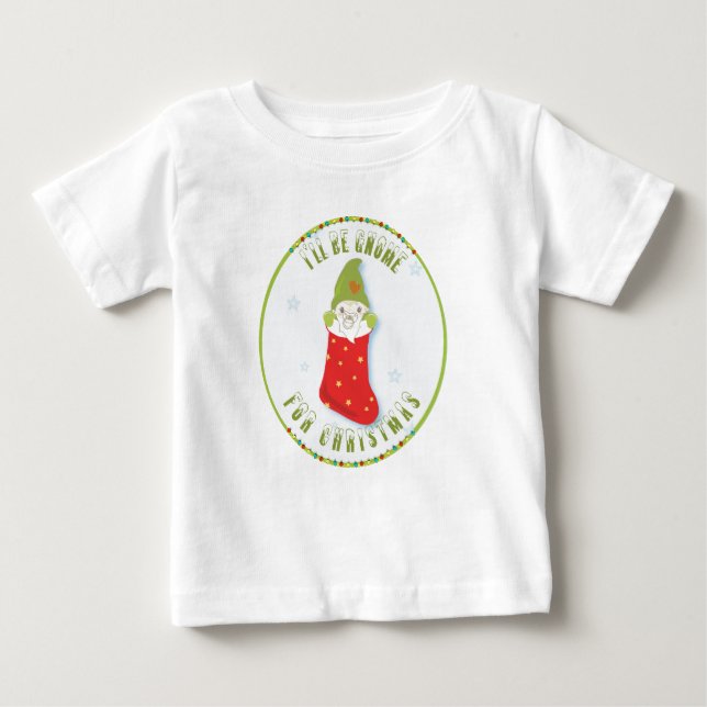 God jul i Stocking Long-sleeve Tee Shirt (Framsida)