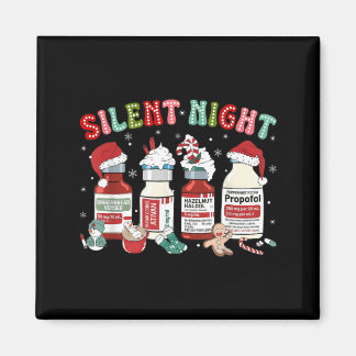 God Jul Icu Sjuksköterska Santa Propofol Tyst Magnet