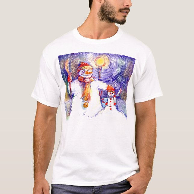 God jul II T-shirt (Framsida)