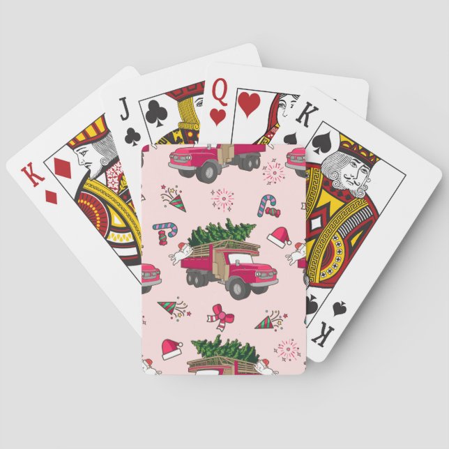 God jul Ikonmönster - Estetisk högtid  Casinokort (Baksidan)