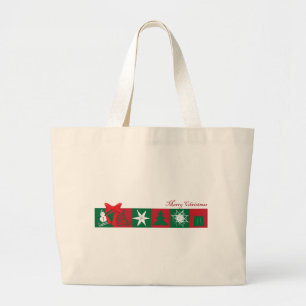 God jul illustation jumbo tygkasse