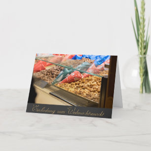 God jul inbjudan till julmarknaden