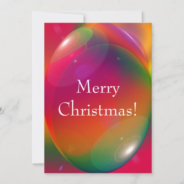 God Jul! Inbjudningar (Framsida)