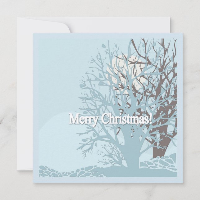 God jul! inbjudningar (Framsida)