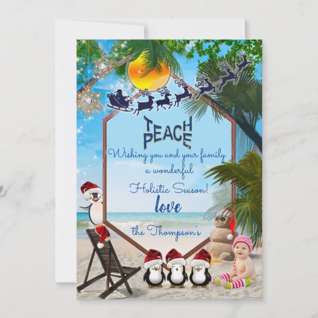 God Jul Inbjudningar (Framsida)