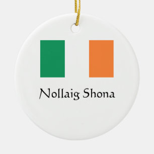 God jul Irish Ornament