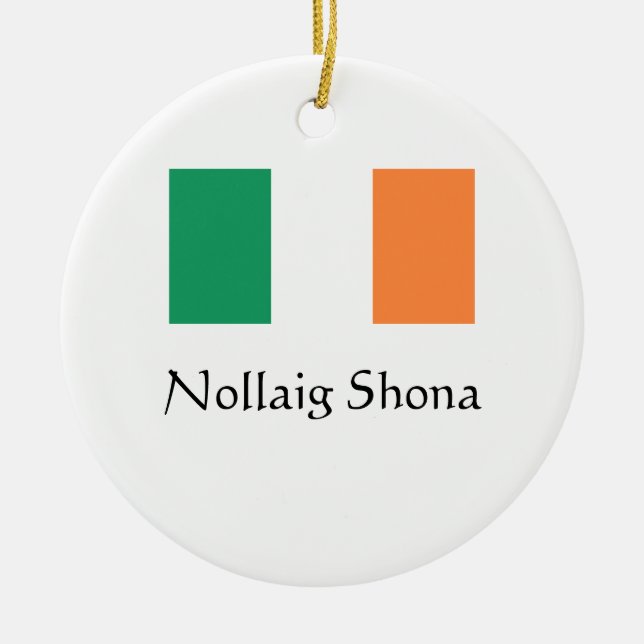 God jul Irish Ornament (Framsidan)