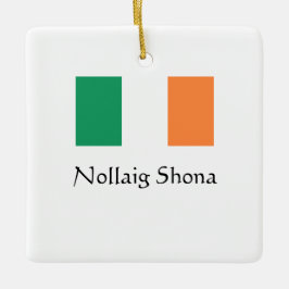 God jul Irish Ornament