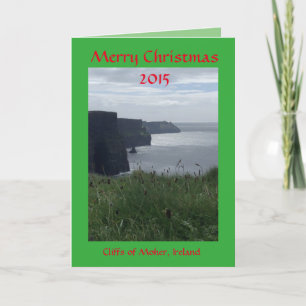God jul Irland Julhälsningar kortet Helgkort