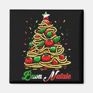God Jul Italiensk Pasta Julgran Jul För Magnet