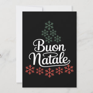 God Jul Italienska Familj Julgran Högtid Julkort