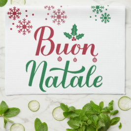 God Jul Italienska God Jul Kökshandduk