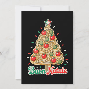 God Jul Italienska Pasta Julgran Jul Inbjudningar