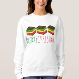 God jul Italienska regnbåge sju Lagrar Cookie T-shirt