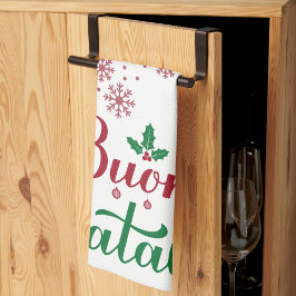 God Jul Italienskt God Jul Kökshandduk