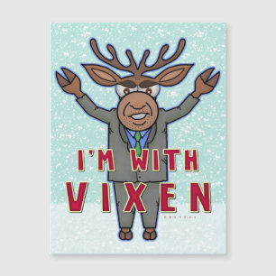 God jul, jag är med Vixen Reindeer-val
