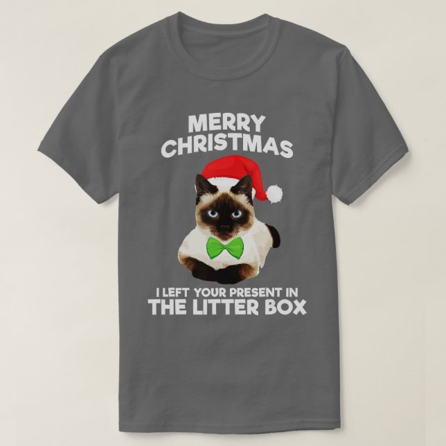 God jul jag Lämnat din närvaro i strummet T Shirt (Design framsida)