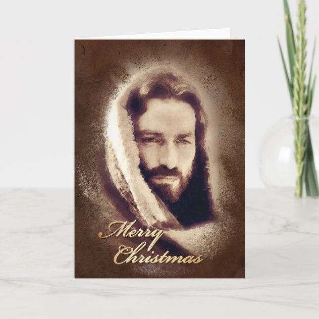 God jul Jesus Card Helgkort (Framsida)