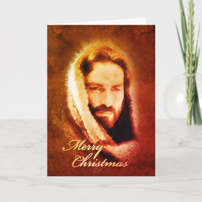 God jul Jesus Card Helgkort (Framsida)