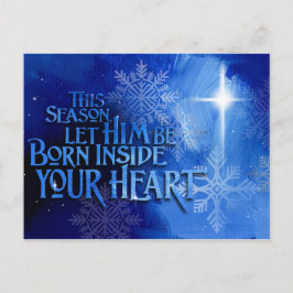 God jul Jesus Helg Vykort