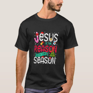 God jul Jesus Orsak till säsongen Julafton Candy T Shirt